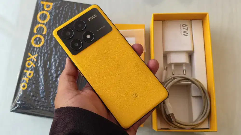 POCO X6 PRO 5G 12/512 KUNING ( MULUS )