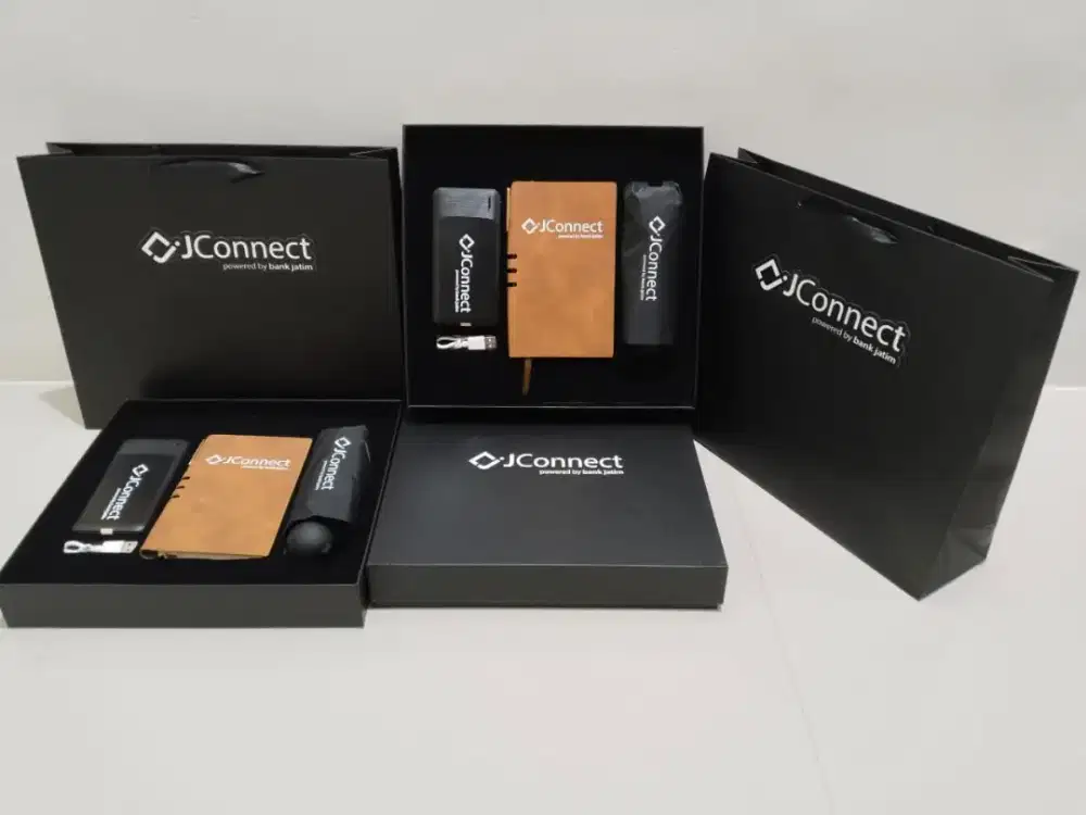 Souvenir Giftset 3 in 1 Memo Payung Powerbank , Tumbler Bulpen