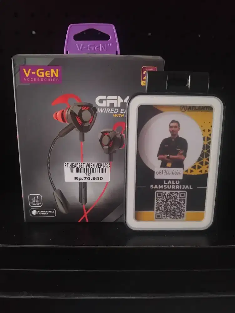HEADSET VGEN VEP1-37A| ATLANTIS DAHSYAT