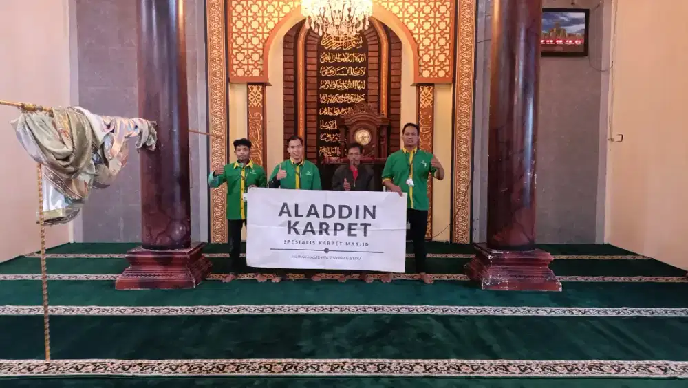 Jual Karpet Masjid Tebal Semi Import Area Purwokerto - Grand Platinum