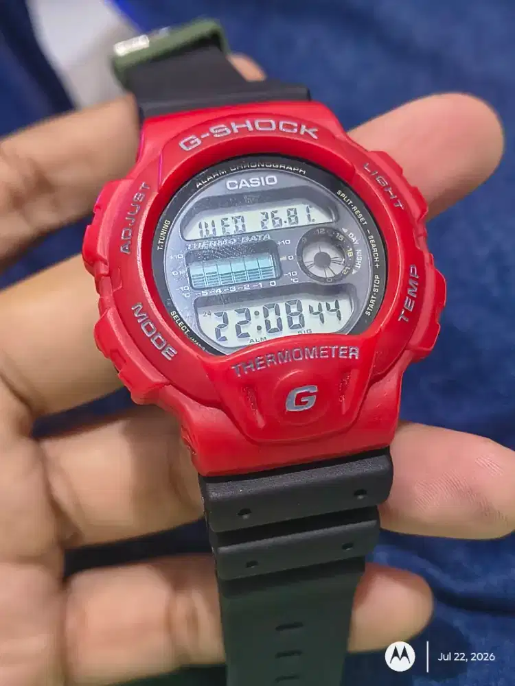 Gshock thermometer DW 6100