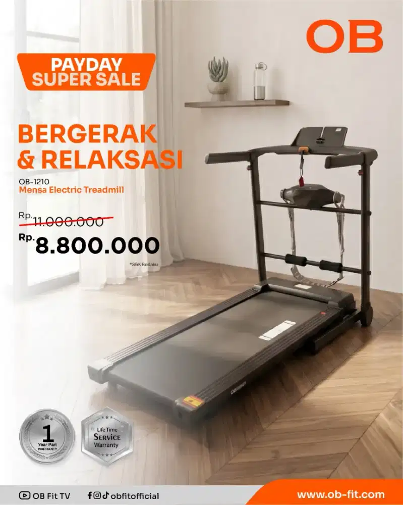 KREDIT ALAT FITNES & GYM BISA DP 0