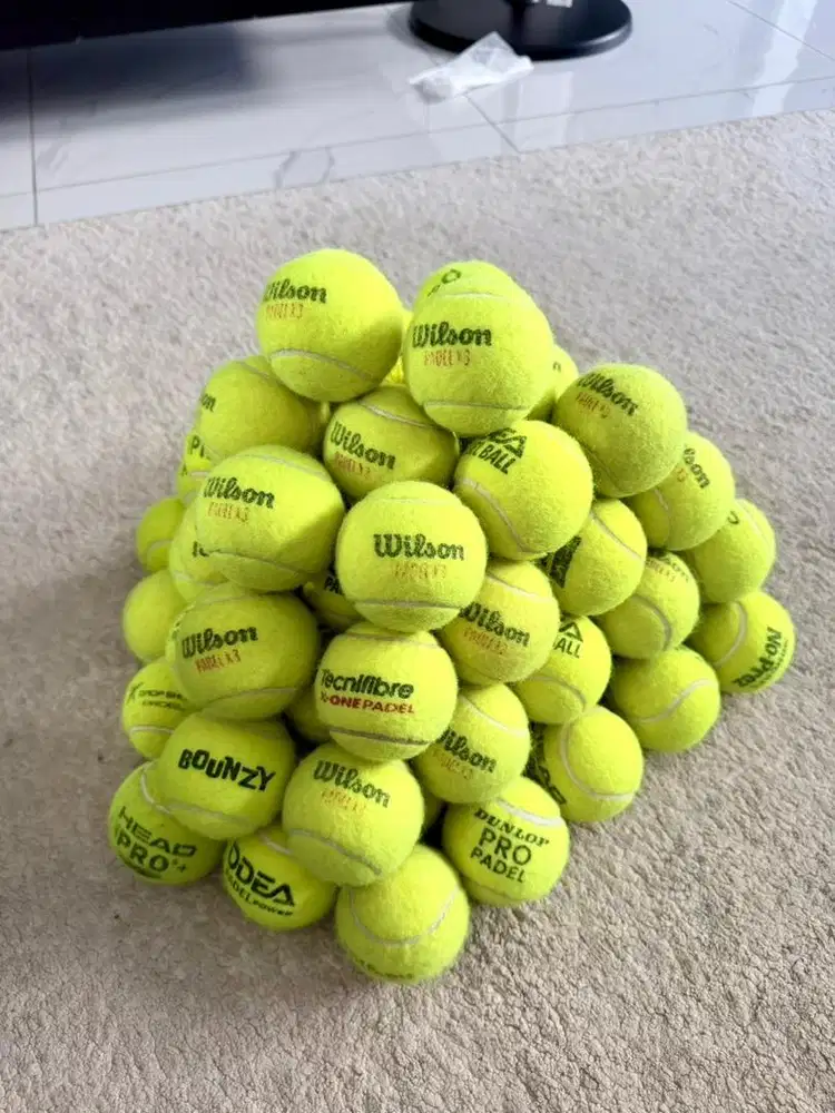 Bola Padel Bekas 100 pcs