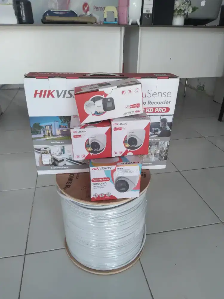 PAKET LENGKAP CCTV, 100% ORIGINAL