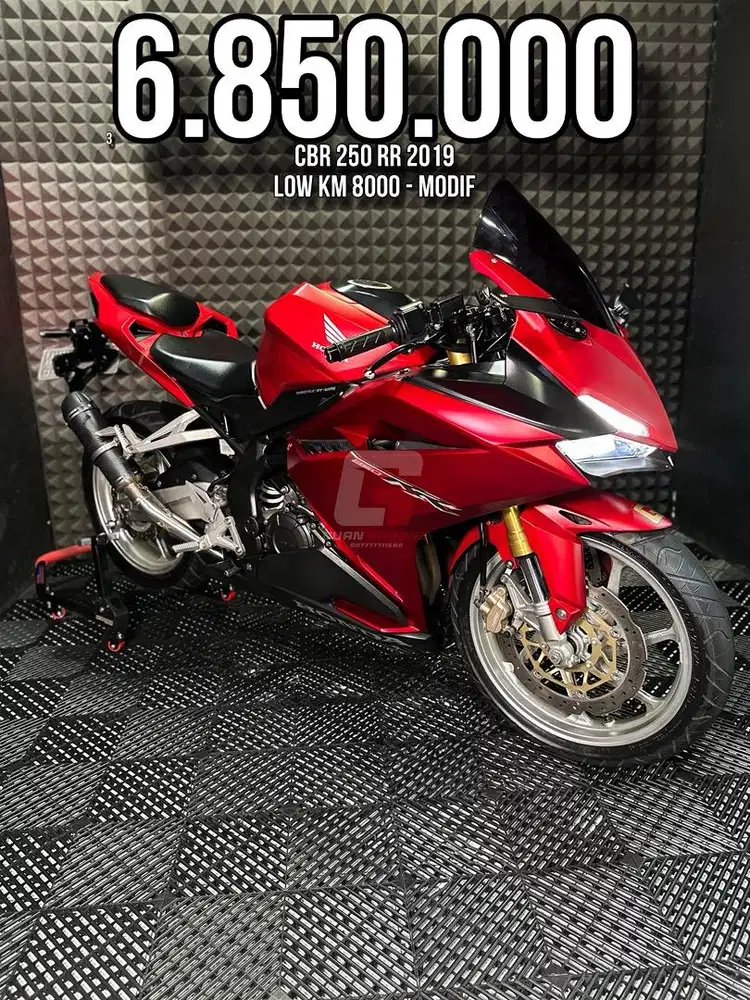 CBR 250 RR OR CBR 250RR 2019 LOW KM 8XXX MODIF RAWATAN SUPERB UNIT BRO