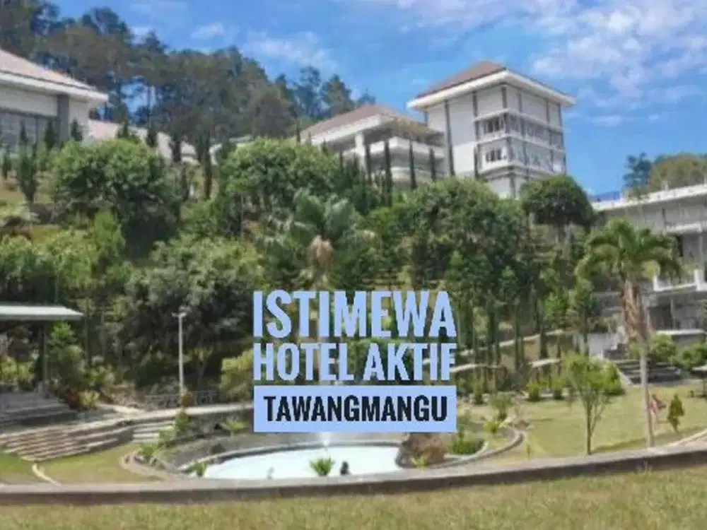 (W) Hotel Aktif di TAWANGMANGU beserta PT, Lokasi Cantik