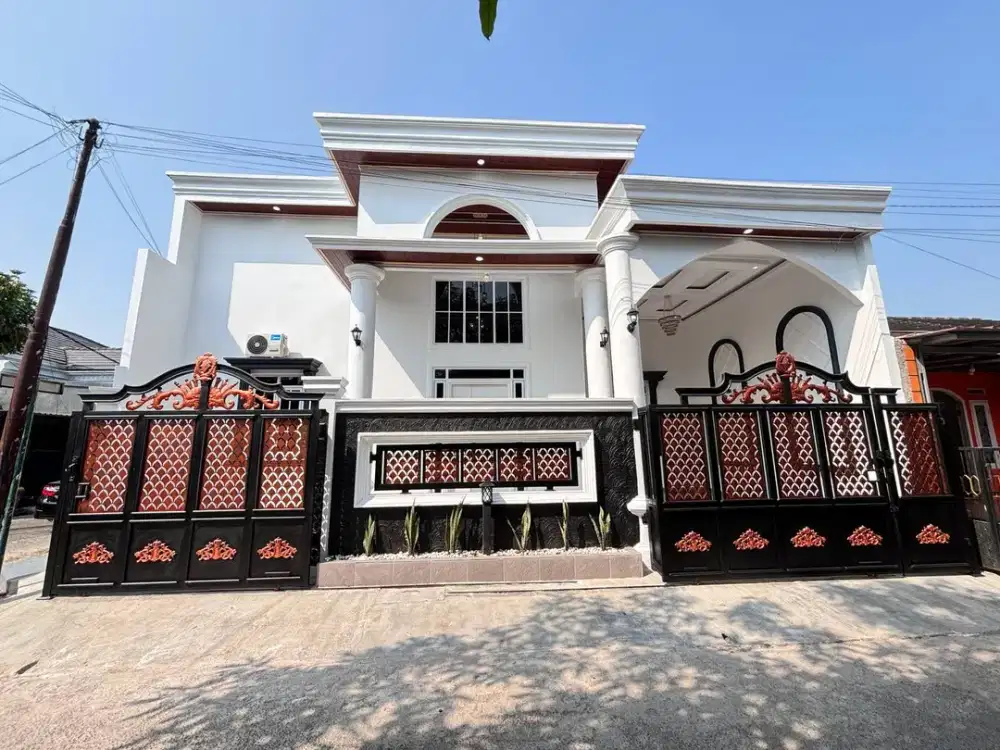 Rumah Sultan Mewah Dekat Pos Sekurity Lokasi Citra Indah City Cileungsi Jonggol Bogor
