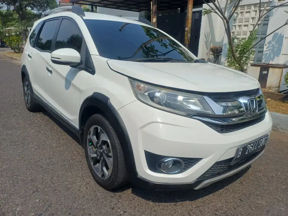 Honda BRV E A/T 2016 Putih Tgn 1 Terawat Siap Pakai Bagus