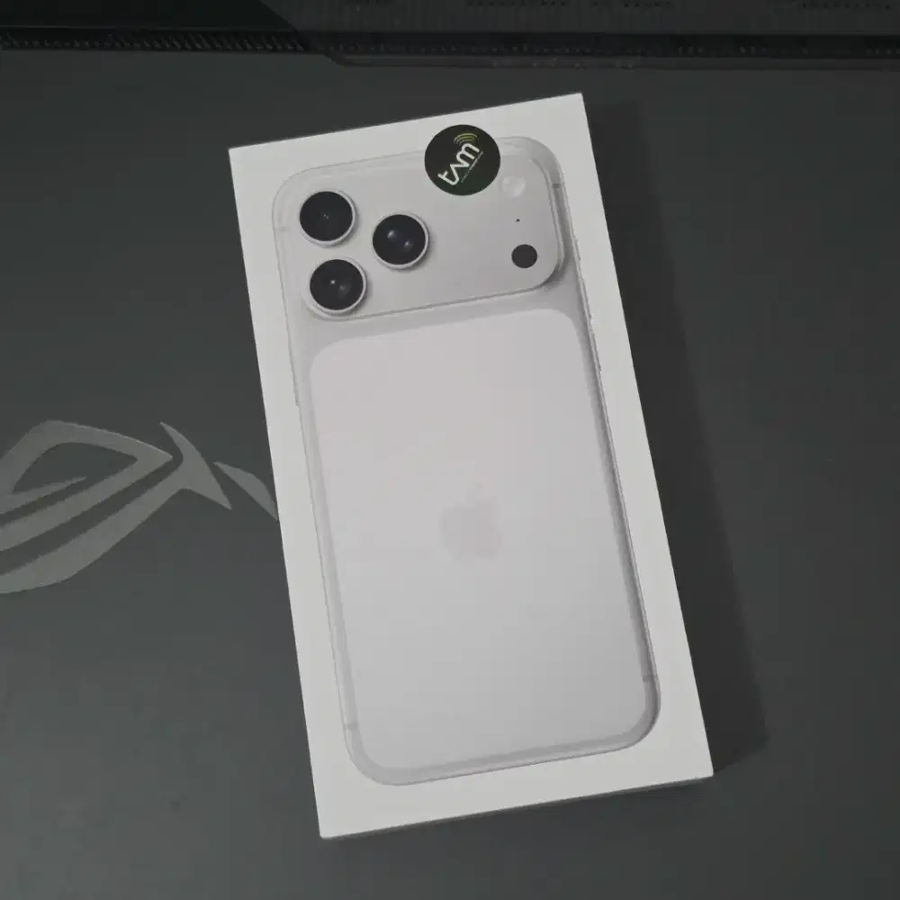 Iphone 17 Pro max 256gb Silver ibox New Segel Resmi