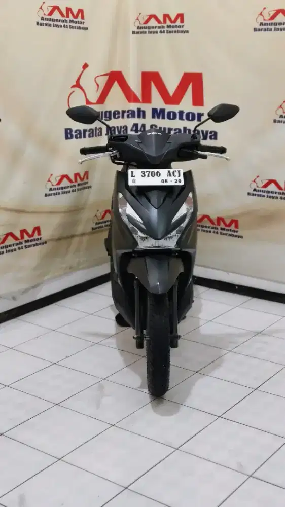 Honda Beat smartkey Tahun 2024 Hitam Doff