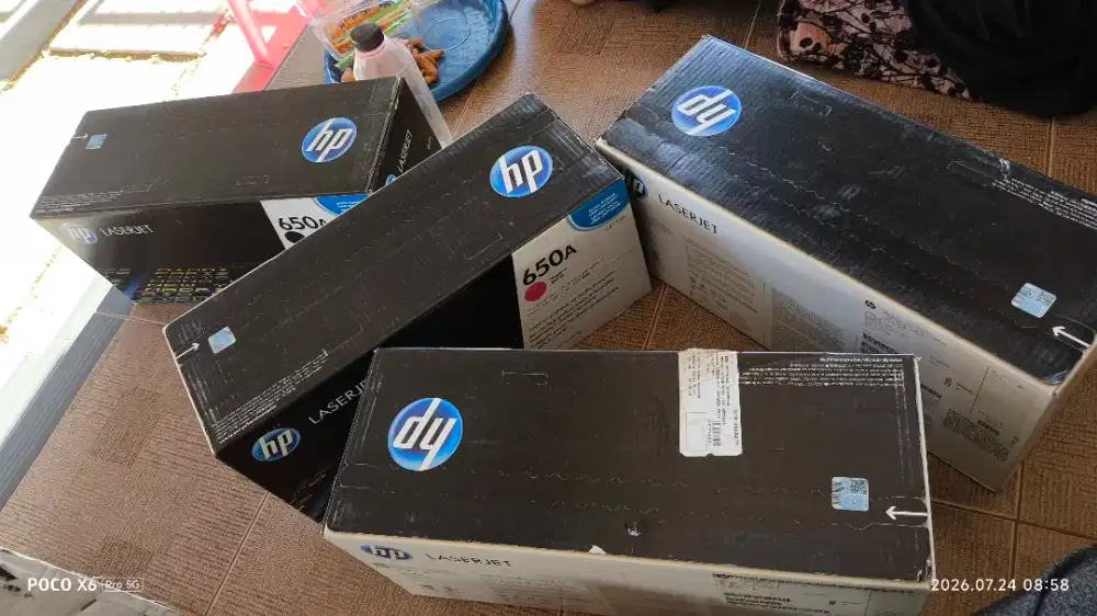 Toner HP 650a 1 set