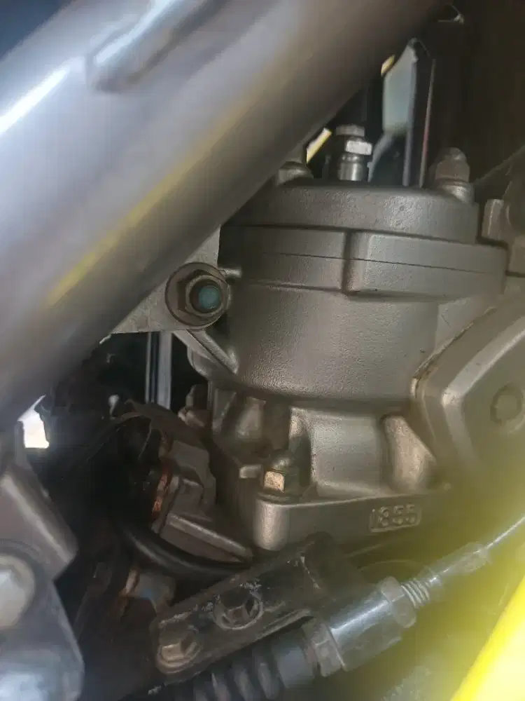 Bismillah ninja RR new old 2013 warna kuning bawaan lahir