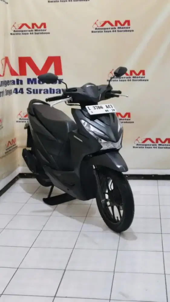 Ready Honda Beat smartkey Tahun 2024 Hitam Doff
