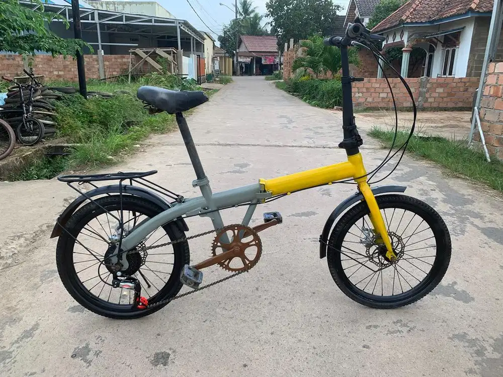 Sepeda lipat 7 speed Google maps Anastasya shop