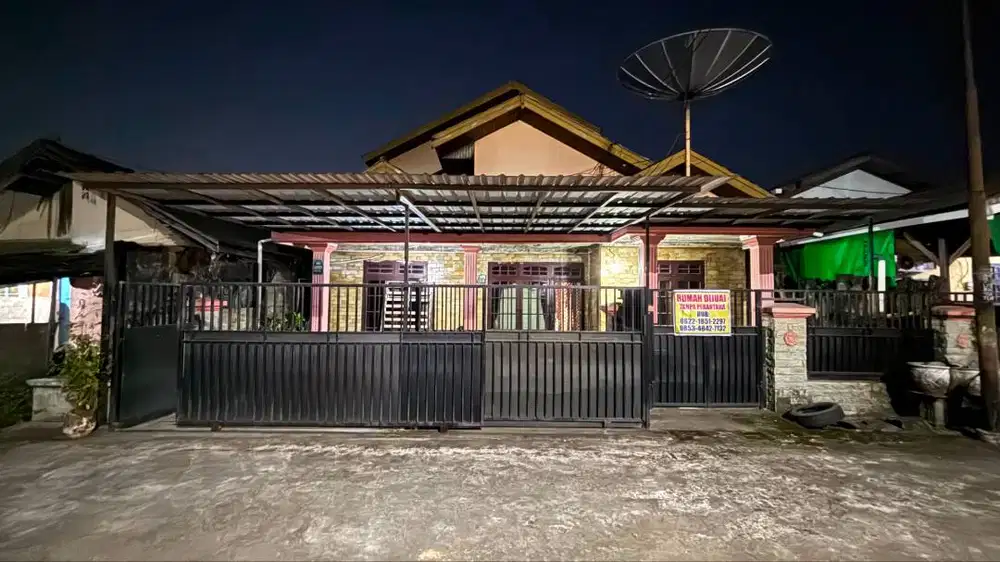 Rumah dijual 4 KT, 2 KM