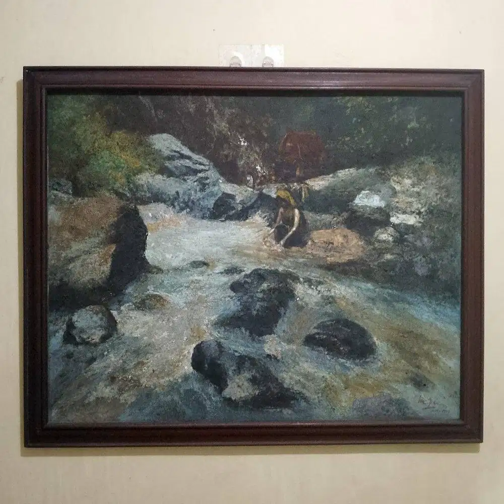 Lukisan Sungai Bali 1957