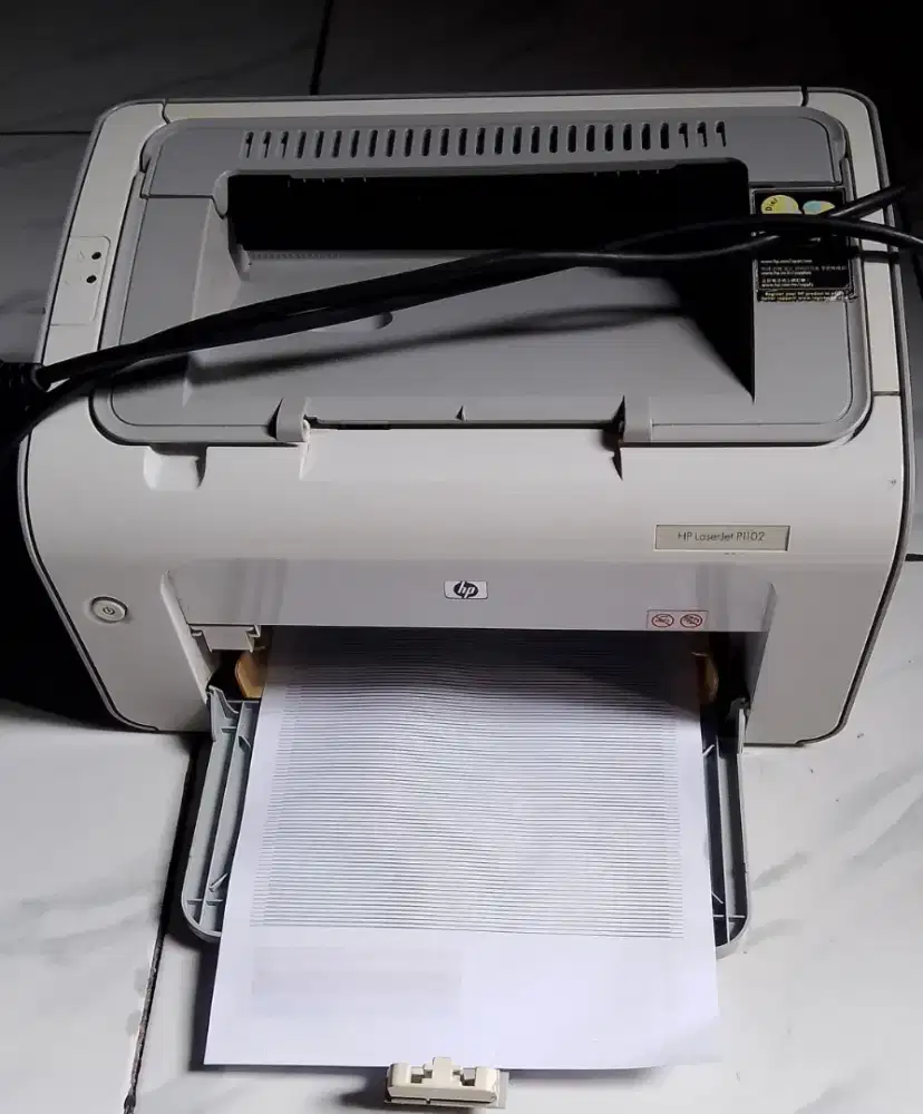 Printer Hp LaserJet p1102 siap pakai khusu hitam anti macet