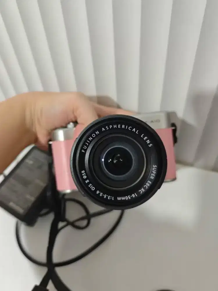 Fujifilm X-A10 Pink + Kit Lens XC 16-50mm OIS II