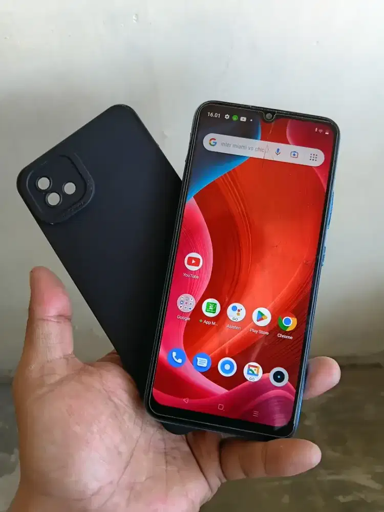 Realme c11 ram 2/32GB hp silikon charger