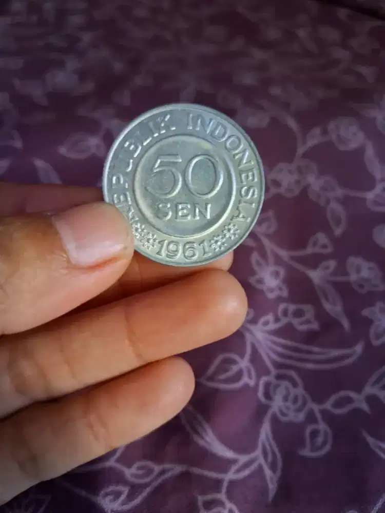 Uang koin kuno 50 sen