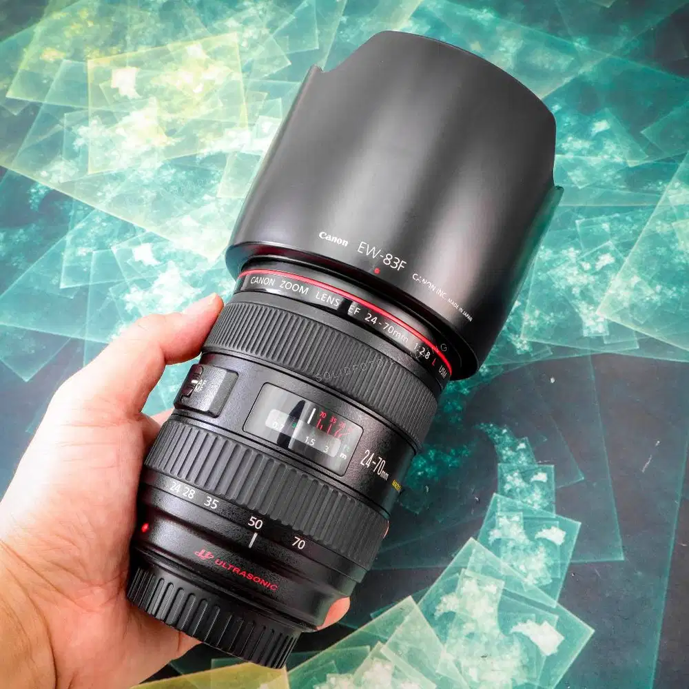 Canon 24-70mm f2.8 L USM. Fullset Mulus Sekali.