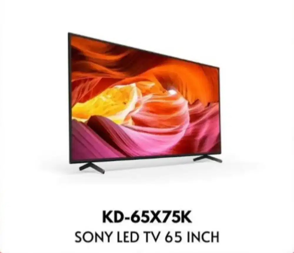 Google TV SONY 65 inch 65X75K BRAVIA LED Smart TV 65 UHD 4K 65 Inc In