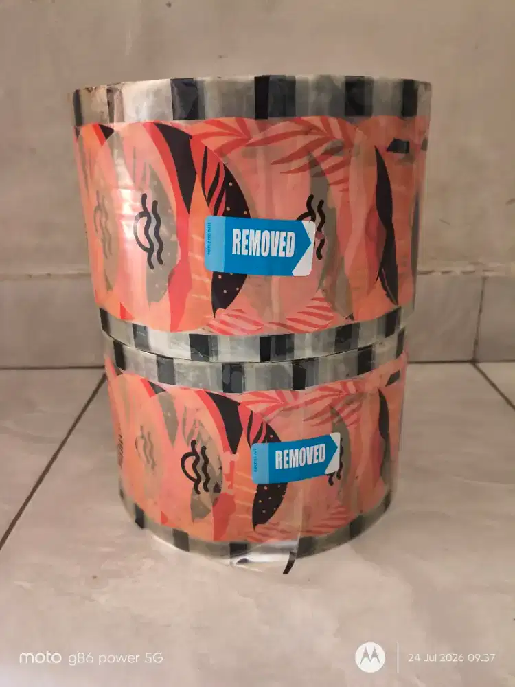 Plastik Cup Sealer Motif