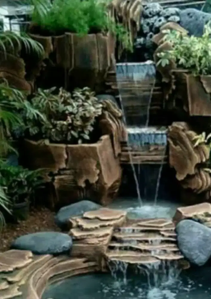 Taman relief air mancur