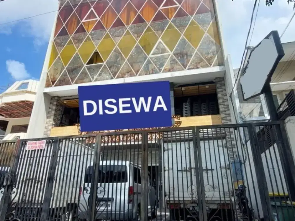 For Rent Tempat Usaha Strategis 2 Lantai di Raya Ngagel Surabaya ada Lift