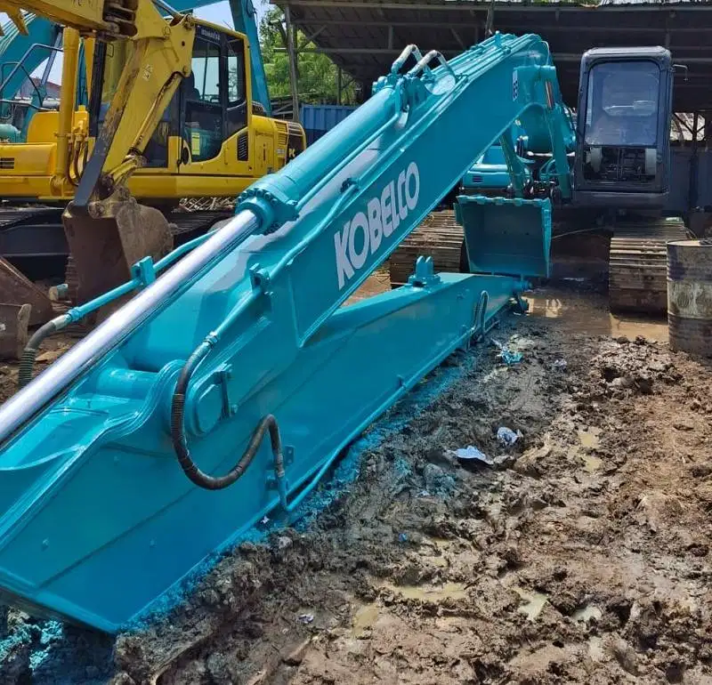 Dijual Excavator Long Arm Kobelco SK210-10 Tahun 2017