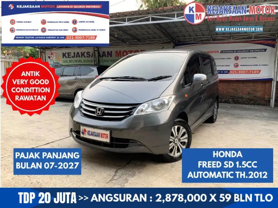 Honda Freed Sd 1.5cc Automatic Th.2012