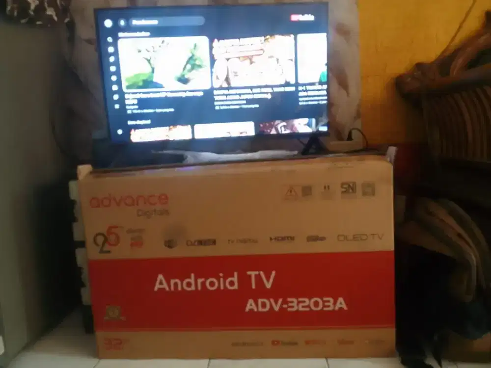 Smart tv android advance 32 in