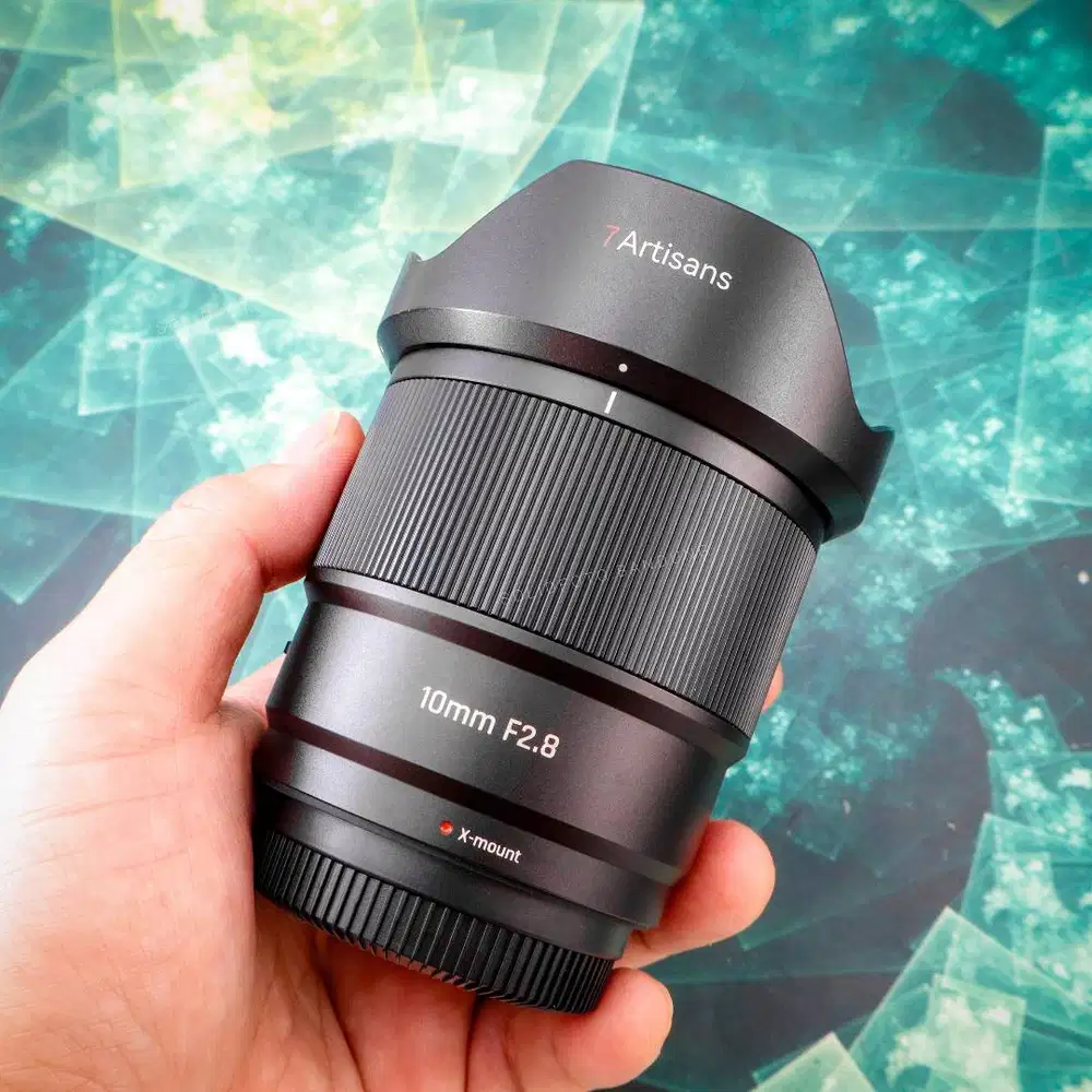 7artisans 10mm F2.8 AF Ultrawide for Fujifilm. Fullset Like New.