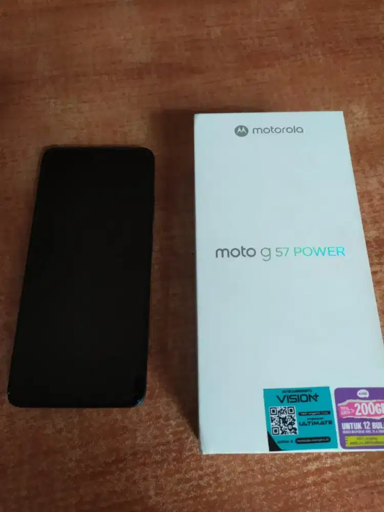 Motorola g57 power 8/256g  pemakaian 2 bln