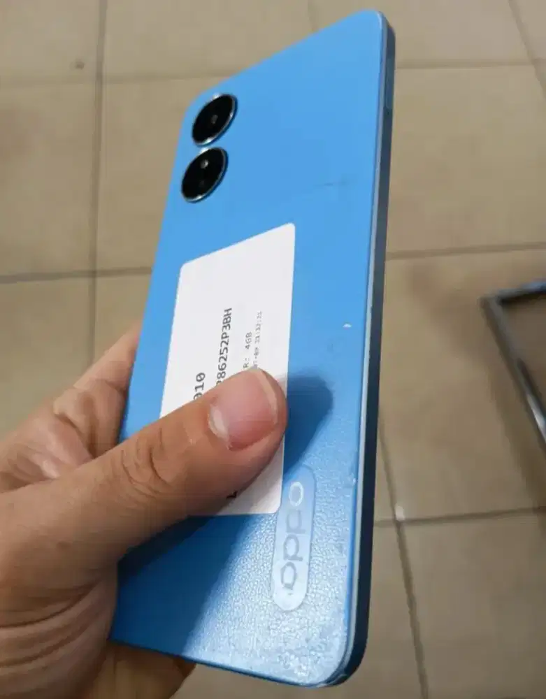 Oppo A17 ORI Ram5(4+1Gb)/64Gb.mulus-Golden ponsel