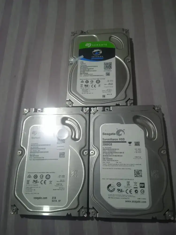 Dijual: hardisk 2tb seagate. Kondisi second ya..