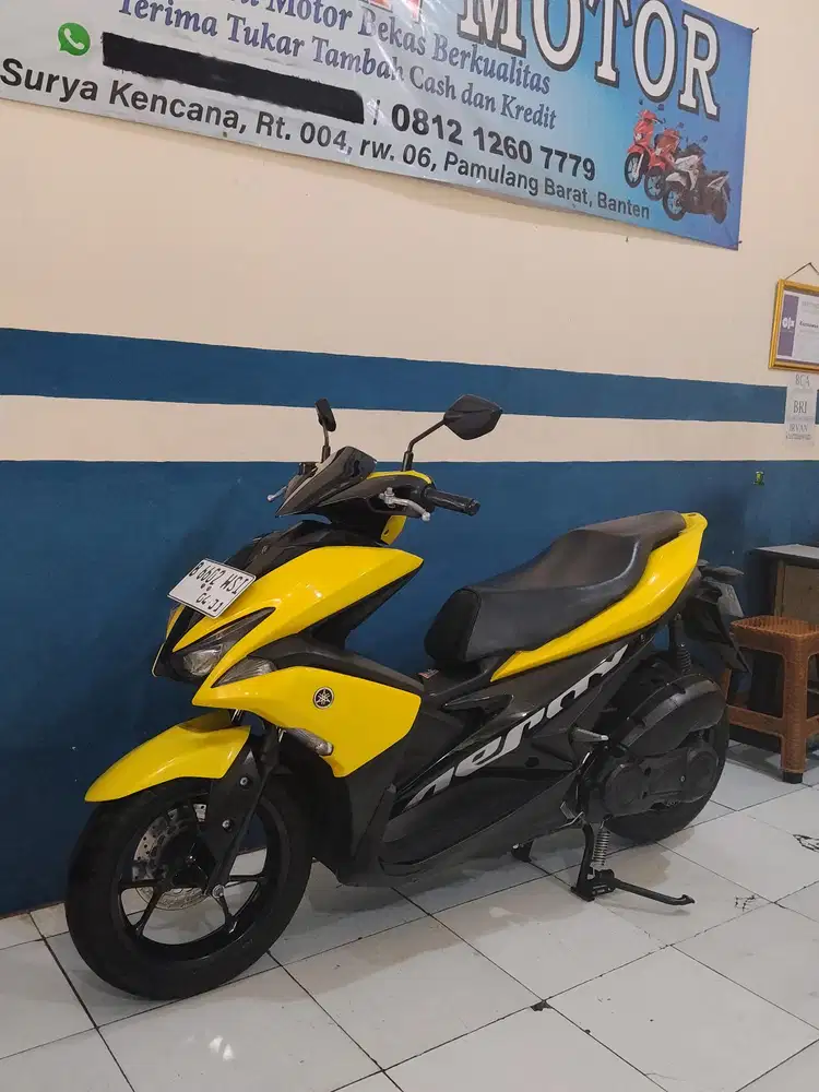 JUAL YAMAHA AEROX OLD 2018 PAJAK ON PANJANG