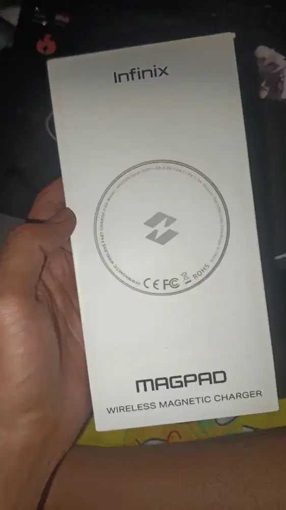 Wireless Charge Infinix 20W Original Dari Note 50 Pro