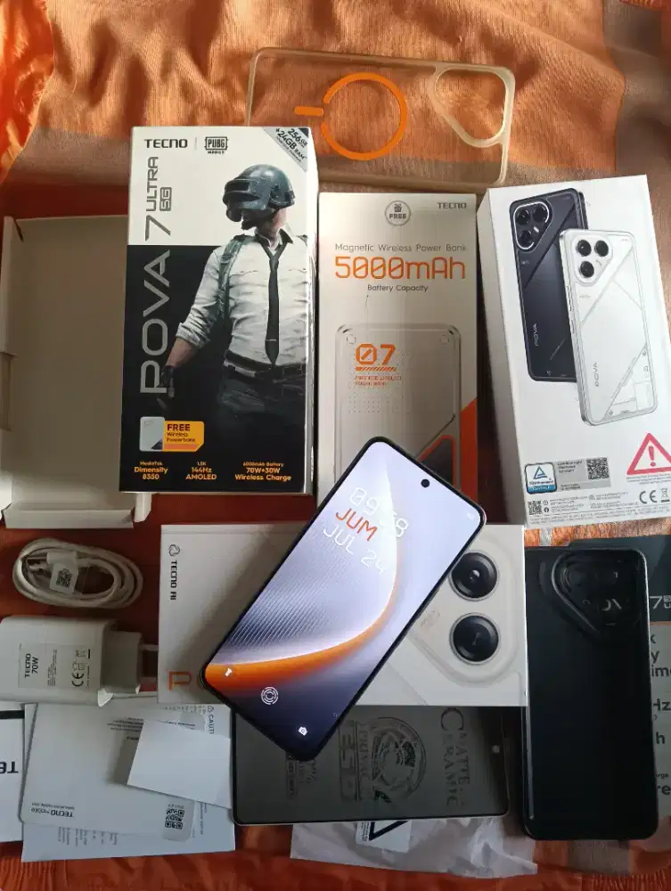 Tecno pova 7 ultra 5G ram 12/256Gb fulsett original