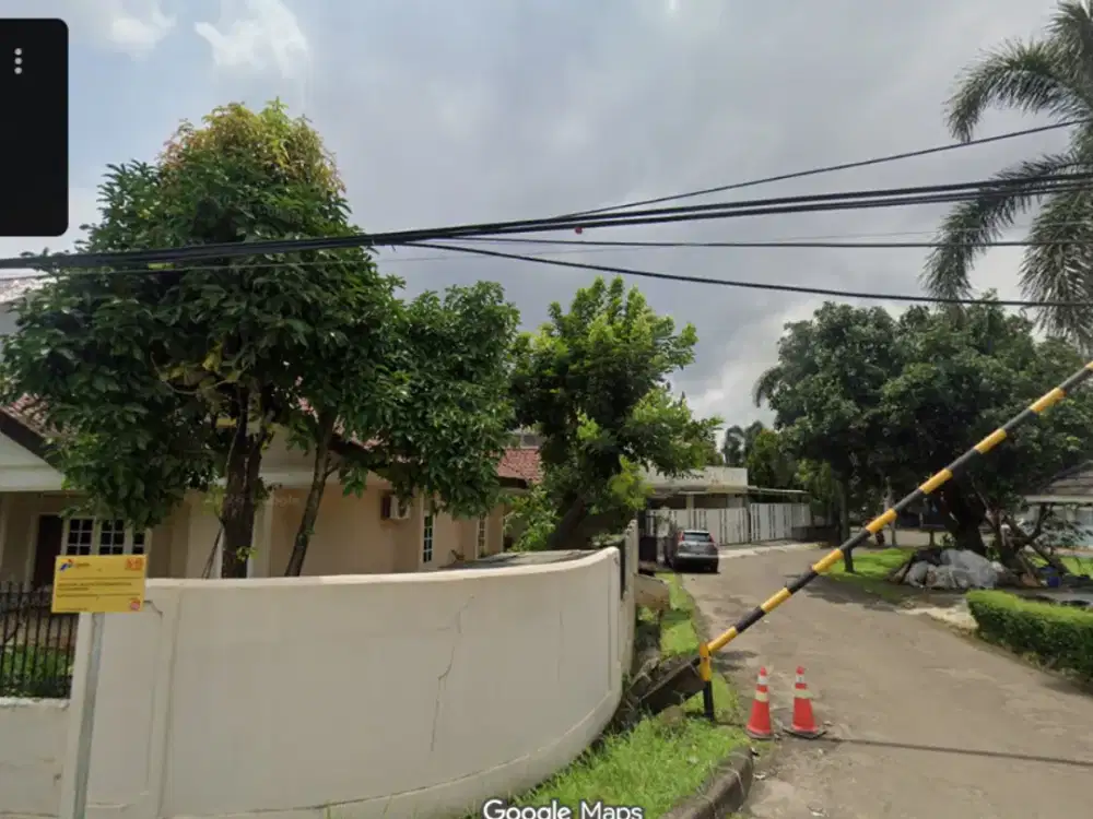 Dijual Kavling Hoek Strategis Peruntukan Komersial Di Villa Melati Mas Raya