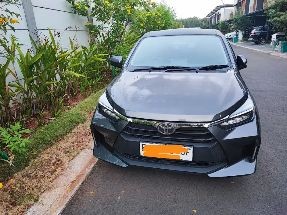 Toyota Agya G 2024 MT Abu Abu Metalik