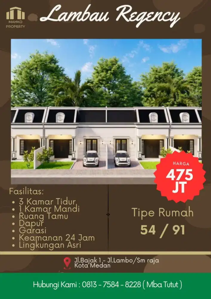 LAMBAU REGENCY SM RAJA TIPE 54 / 91