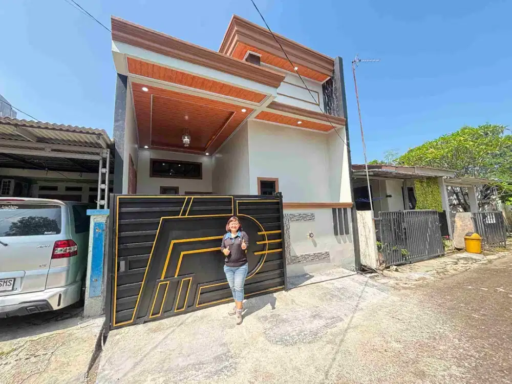 Rumah Cantik Modern Siap huni Di Citra Indah City Ciputra Cileungsi Jonggol Bogor