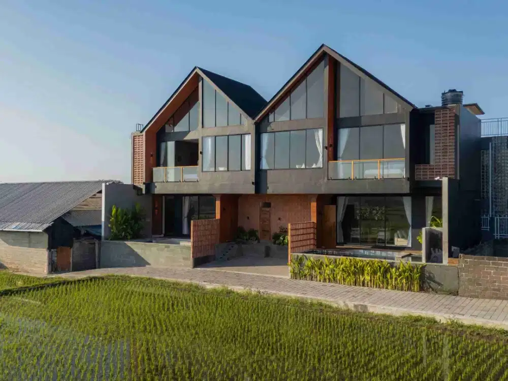 DIJUAL VILLA MODERN, SINGAPADU, UBUD, GIANYAR