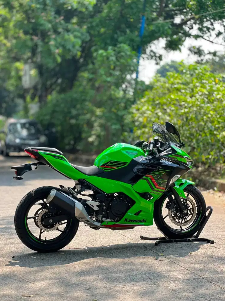 KM 1K AJA! KAWASAKI NEW NINJA 250 FI ABS KEYLESS 2024 HIJAU  TAX ON