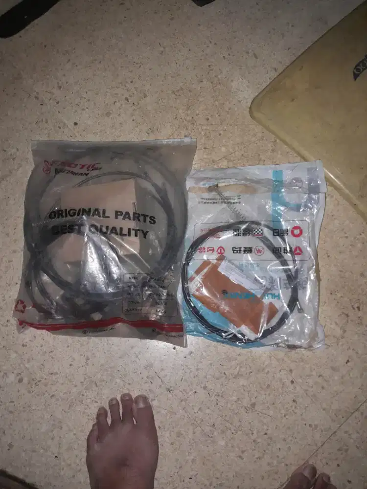 Dijual tali rem ful set sepedah listrikmerek exotix