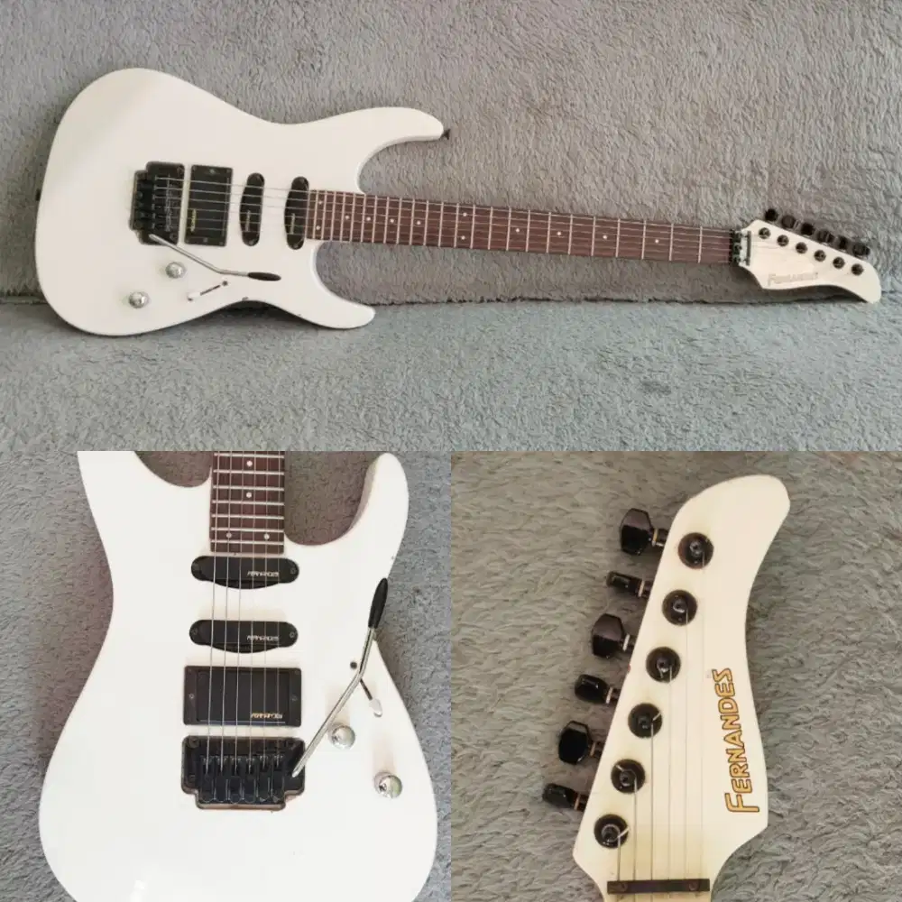 Fernandes fr 55super strat japan 90s hss