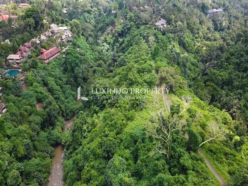 DIJUAL TANAH SELUAS 34,2 ARE DI CAMPUHAN, UBUD - Thumbnail 2
