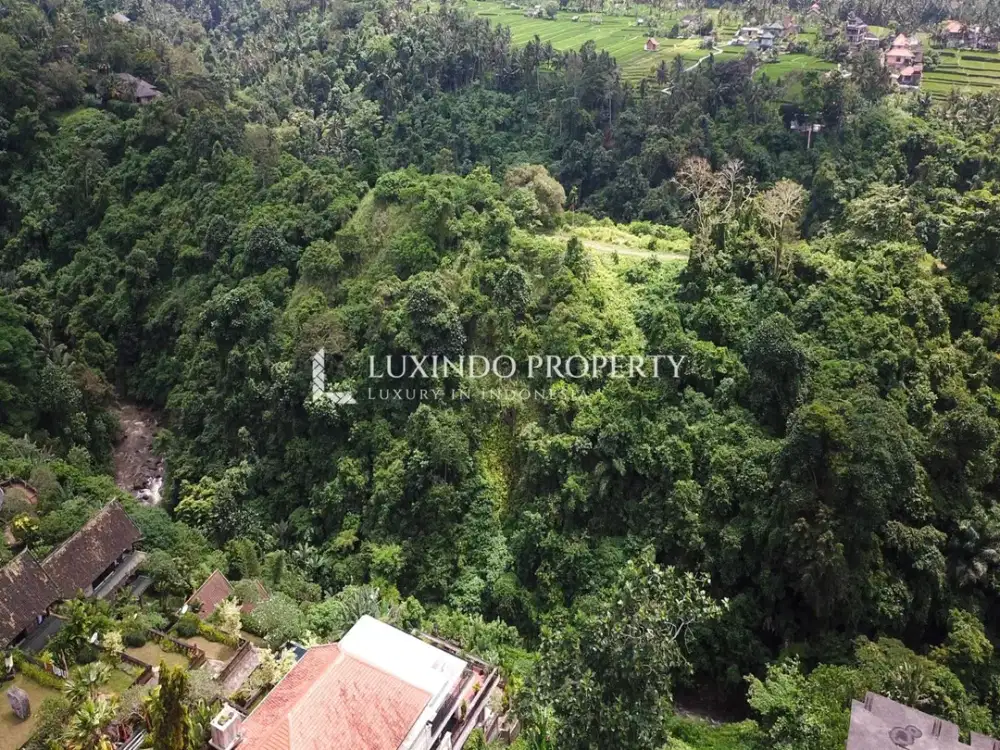 DIJUAL TANAH SELUAS 34,2 ARE DI CAMPUHAN, UBUD - Thumbnail 3