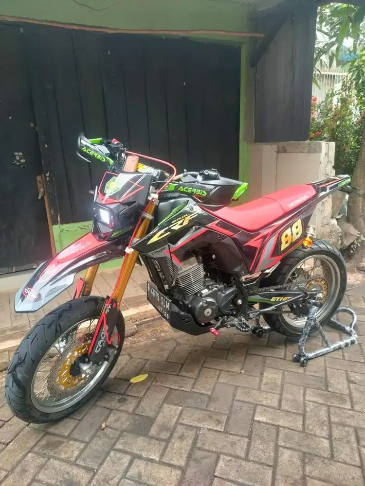 CRF 150l SUPERMOTO, FULL MODIF